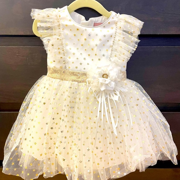 NWT Tulleen Starview Bow Dress 12M - Picture 3 of 4